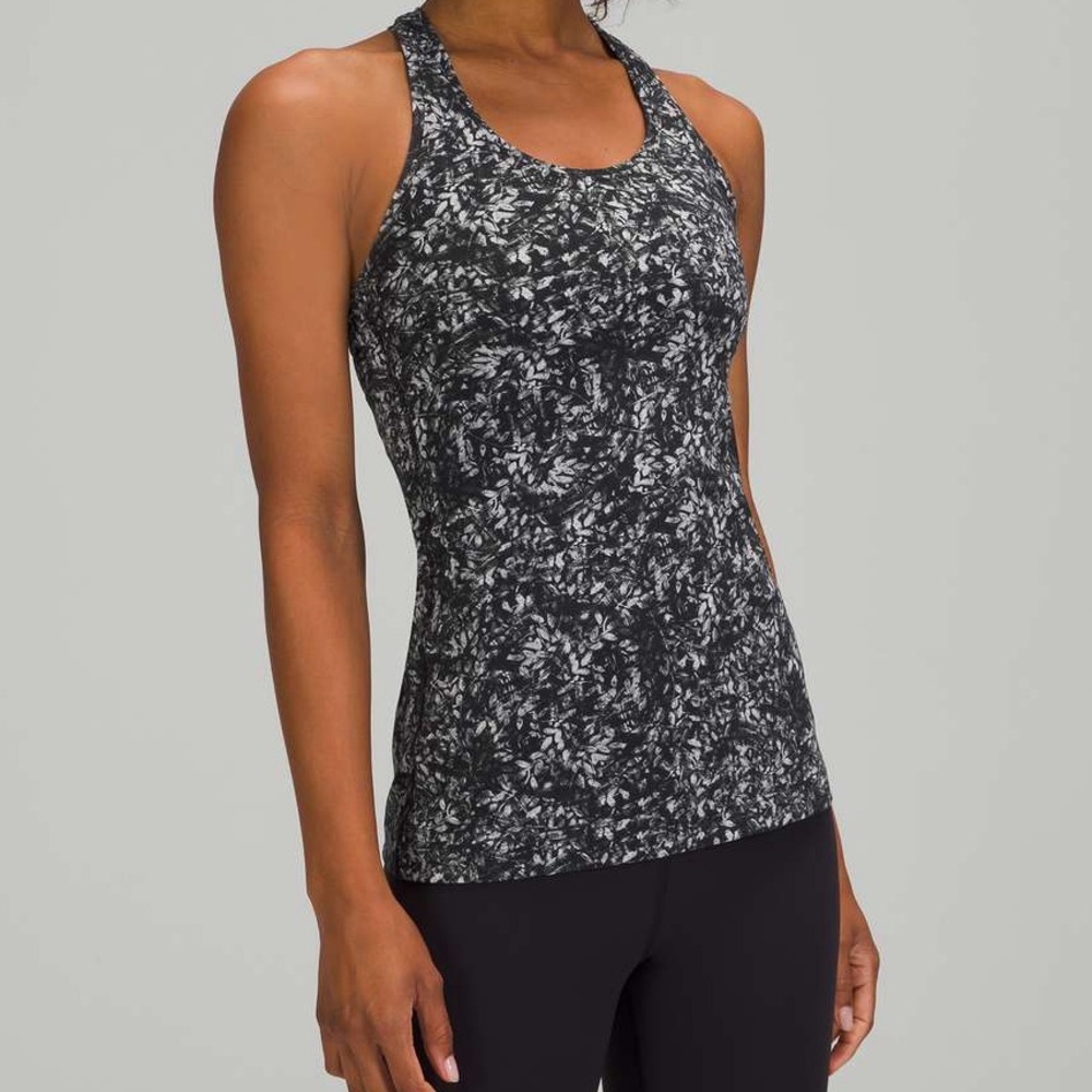 Lululemon Cool Racerback Tank Top Nulu in Blossom Overlay Starlight Multi